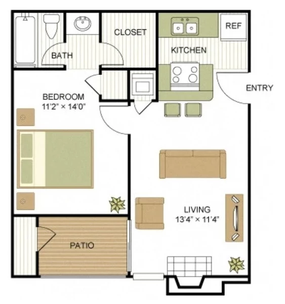 1 bedroom apartment for rent in Uptown Central - North SATX, San Antonio