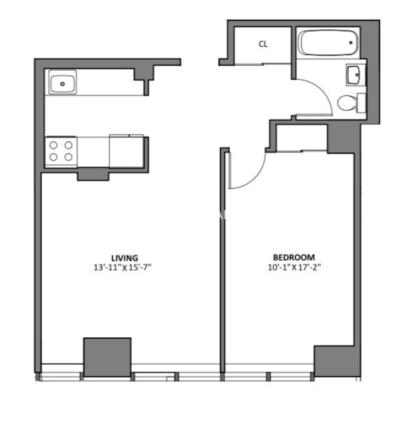 1 bedroom apartment for rent in Tribeca - Manhattan, New York