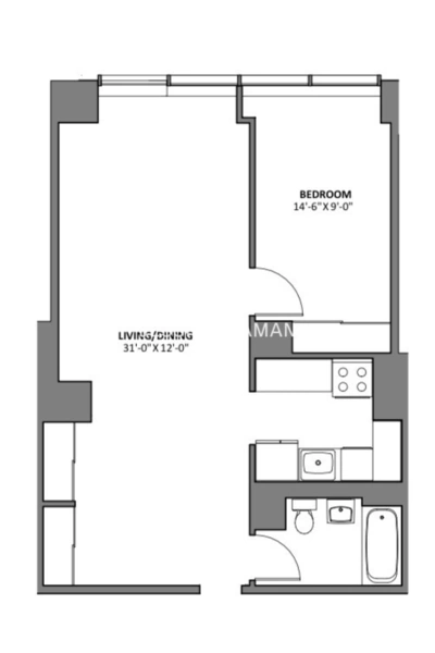 1 bedroom apartment for rent in Tribeca - Manhattan, New York