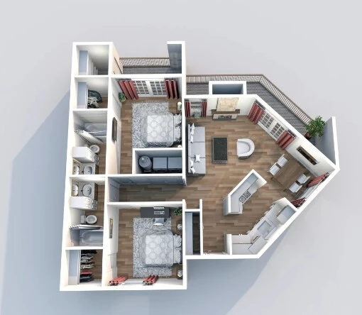 2 bedrooms apartment for rent in North Burnet - North Austin, Austin