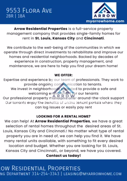 2 bedrooms apartment for rent in Overland - North County, Saint Louis