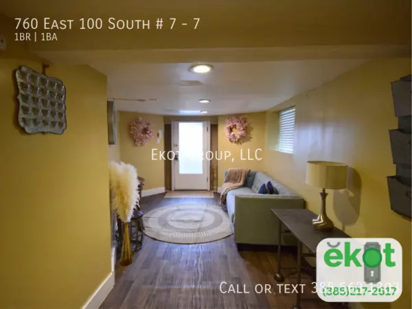 1 bedroom apartment for rent in Central City SLC - Central SLC, Salt Lake City