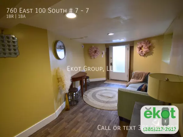 1 bedroom apartment for rent in Central City SLC - Central SLC, Salt Lake City