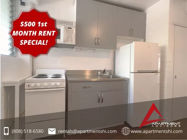 Studio Apartment for rent in Waikiki - Waikiki-Diamond Head, Honolulu