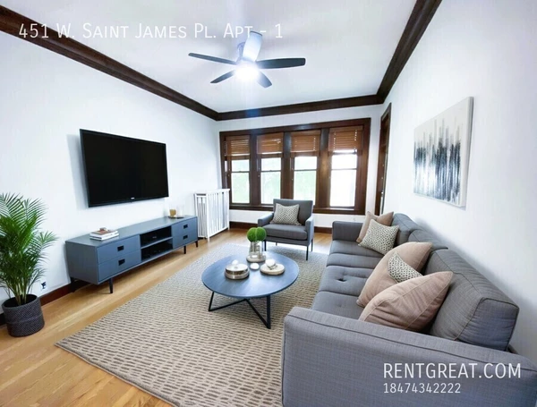 2 bedrooms apartment for rent in Lincoln Park - North Side, Chicago