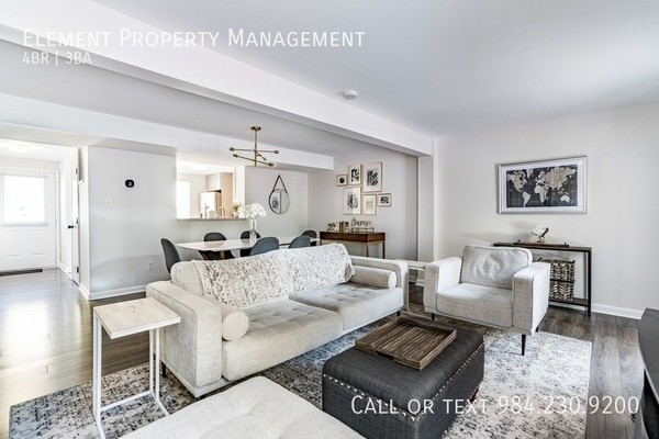 4 bedrooms apartment for rent in Fairmont - Central Raleigh, Raleigh