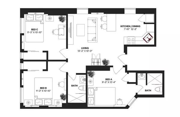 Coliving in Morningside Heights - Manhattan, New York