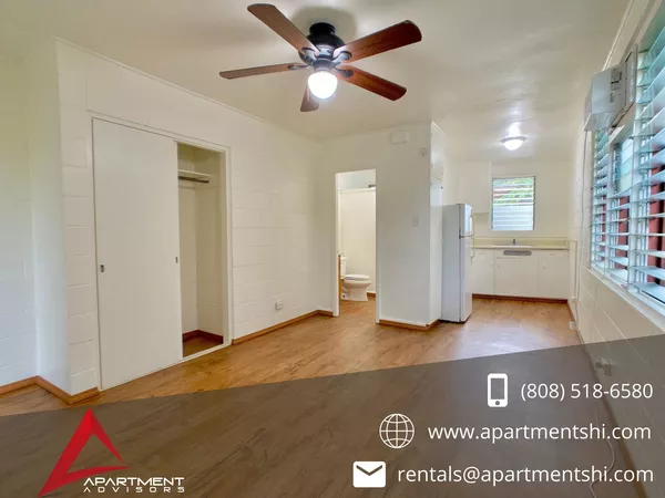 Studio Apartment for rent in Kapahulu - Waikiki-Diamond Head, Honolulu