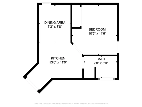 1 bedroom apartment for rent in Greater Fifth Ward - Inner Loop, Houston