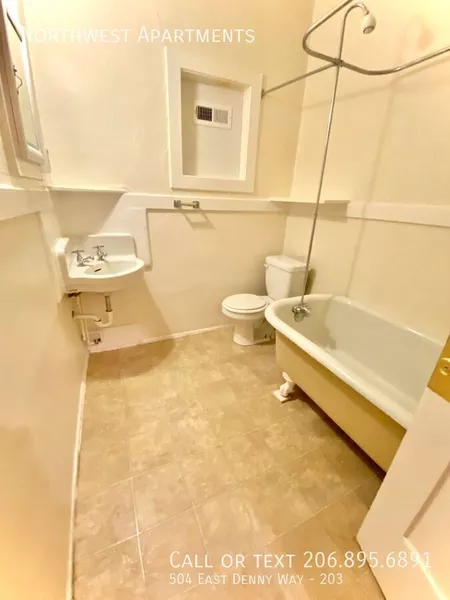 Studio Apartment for rent in Capital Hill - Central Seattle, Seattle