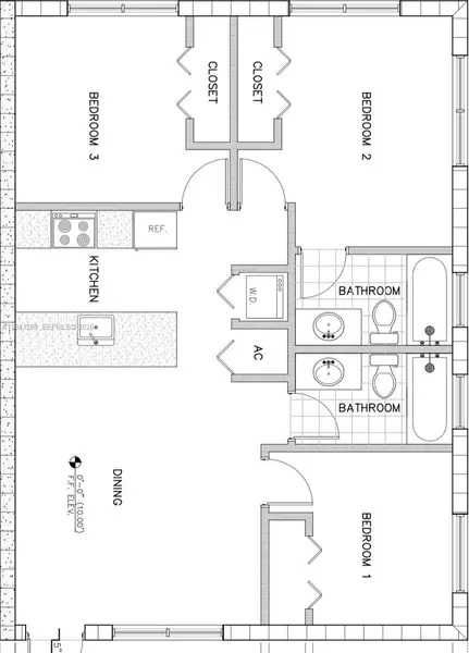 3 bedrooms apartment for rent in North Miami Beach - Miami Dade, Miami