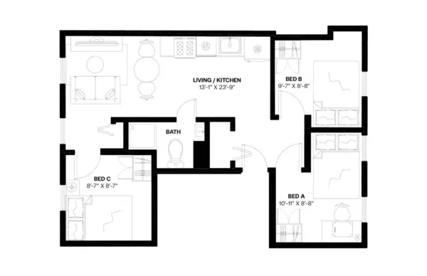 Coliving in North End - Boston, Boston