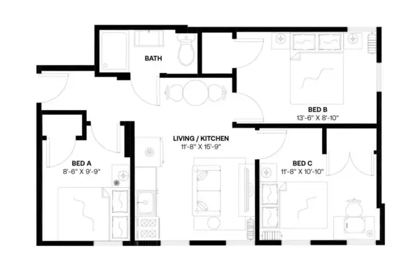 Coliving in Alphabet City - Manhattan, New York