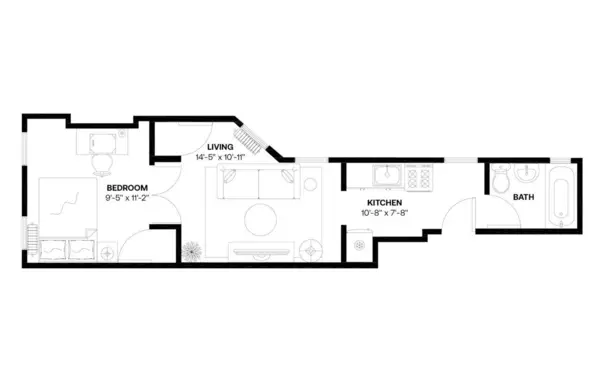 1 bedroom apartment for rent in Alphabet City - Manhattan, New York