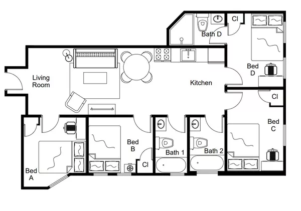 Coliving in Morningside Heights - Manhattan, New York