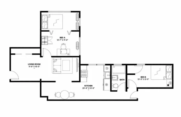 2 bedrooms apartment for rent in Brighton - Boston, Boston