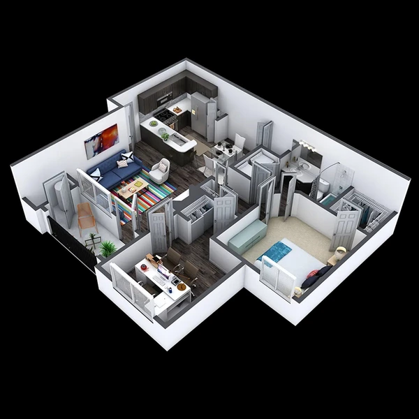 1 bedroom apartment for rent in Garrison Park - South Austin, Austin