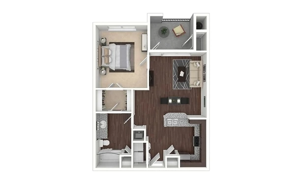 1 bedroom apartment for rent in Garrison Park - South Austin, Austin