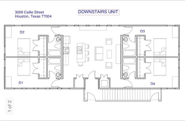 1 bedroom apartment for rent in Greater Third Ward - Inner Loop, Houston
