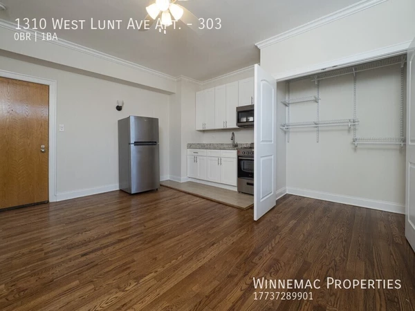 Studio Apartment for rent in Rogers Park - Far North Side, Chicago