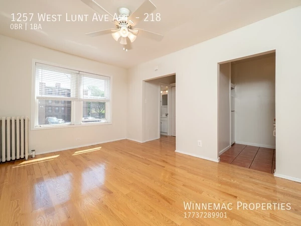 Studio Apartment for rent in Rogers Park - Far North Side, Chicago