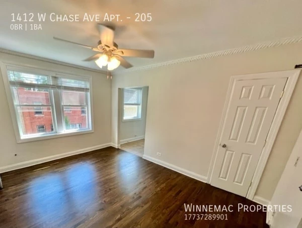 Studio Apartment for rent in Rogers Park - Far North Side, Chicago