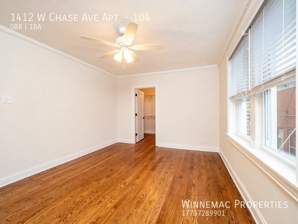 Studio Apartment for rent in Rogers Park - Far North Side, Chicago