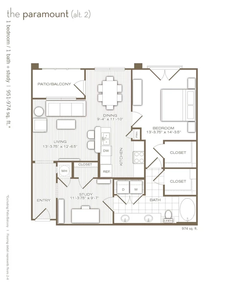 1 bedroom apartment for rent in Midtown Houston - Inner Loop, Houston