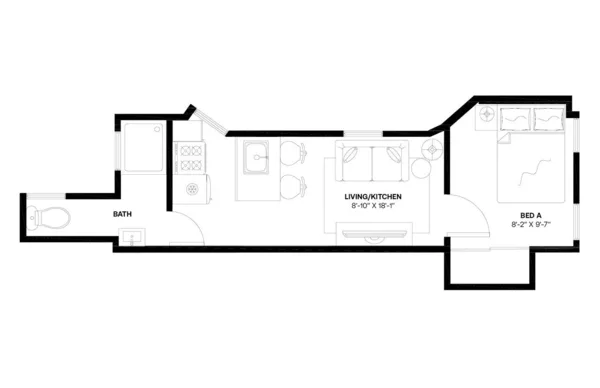 1 bedroom apartment for rent in Midtown West - Manhattan, New York