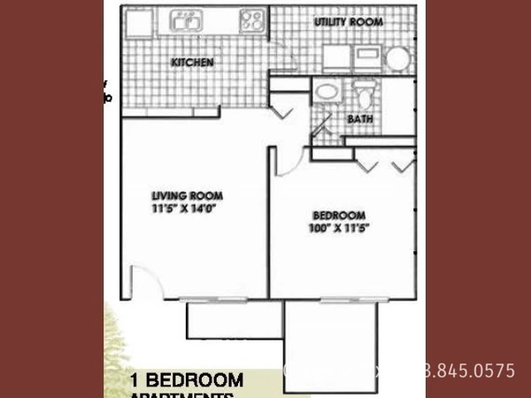 1 bedroom apartment for rent in Lowry Park North - North Tampa, Tampa