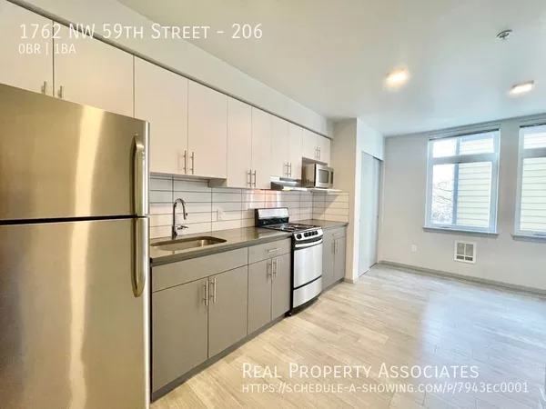 Studio Apartment for rent in Ballard - North Seattle, Seattle