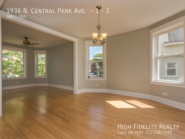 3 bedrooms apartment for rent in Logan Square - North Side, Chicago