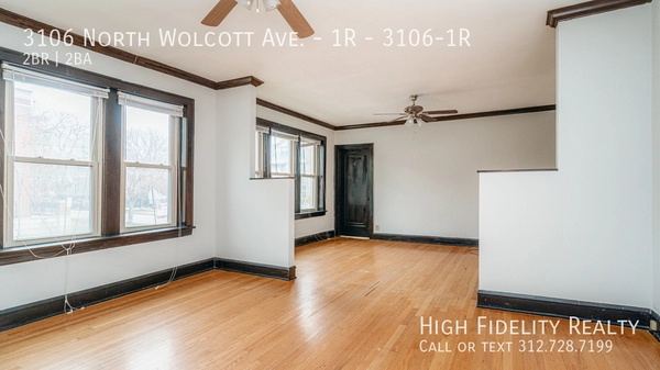 2 bedrooms apartment for rent in Roscoe Village - North Side, Chicago