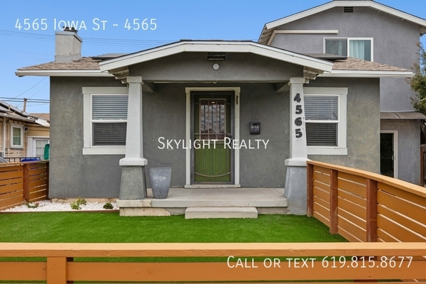 2 bedrooms apartment for rent in Normal Heights - Inland, San Diego