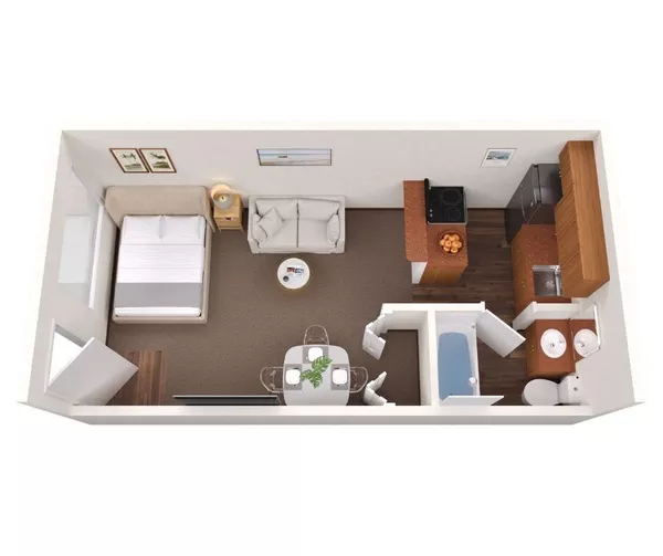 Studio Apartment for rent in Lowry Park North - North Tampa, Tampa