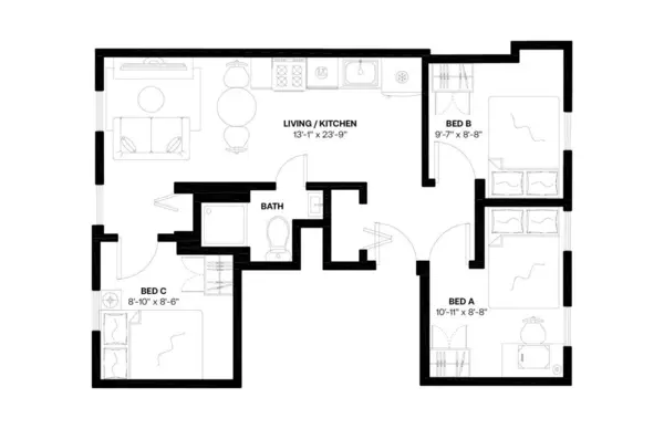Coliving in North End - Boston, Boston