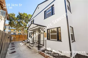 2 bedrooms apartment for rent in Normal Heights - Inland, San Diego