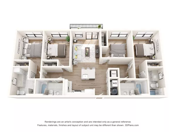 4 bedrooms apartment for rent in Hyde Park ATX - Central Austin, Austin