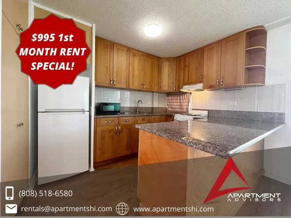 1 bedroom apartment for rent in Kapahulu - Waikiki-Diamond Head, Honolulu