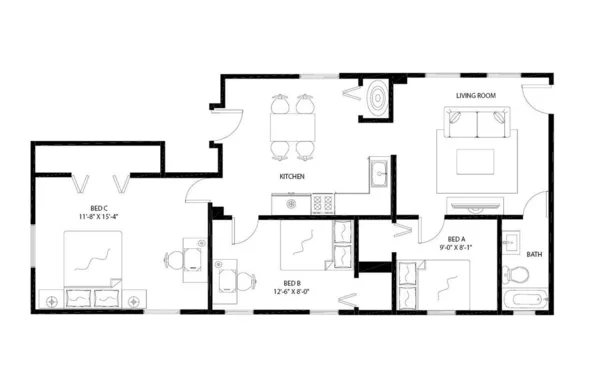 Coliving in Wicker Park - Central, Chicago