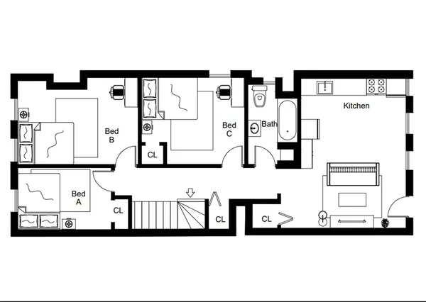 Coliving in South End - Boston, Boston
