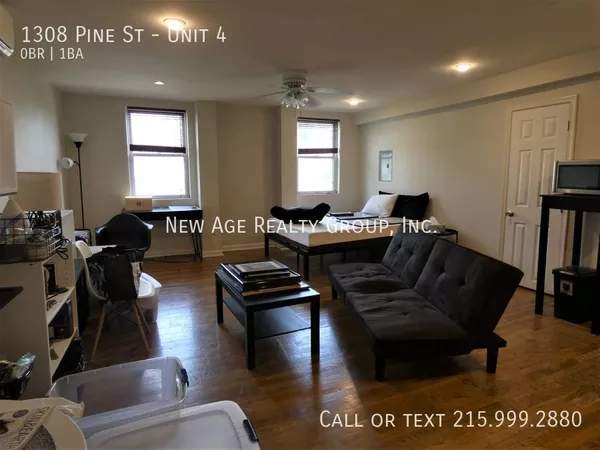 Studio Apartment for rent in Bella Vista - South Philadelphia, Philadelphia