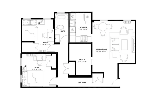 2 bedrooms apartment for rent in Harlem - Manhattan, New York