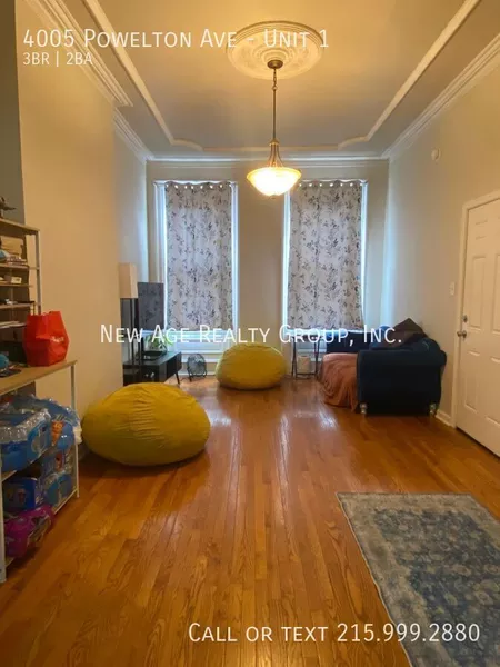 3 bedrooms apartment for rent in West Powelton - West Philadelphia, Philadelphia
