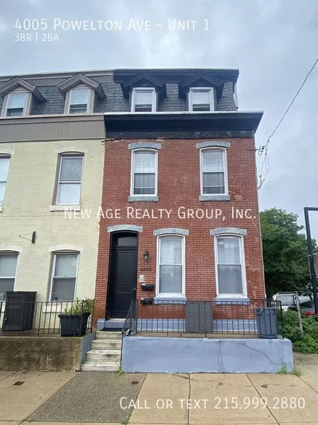 3 bedrooms apartment for rent in West Powelton - West Philadelphia, Philadelphia