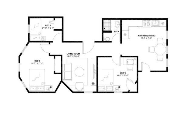 3 bedrooms apartment for rent in Prospect Hill - Somerville, Boston