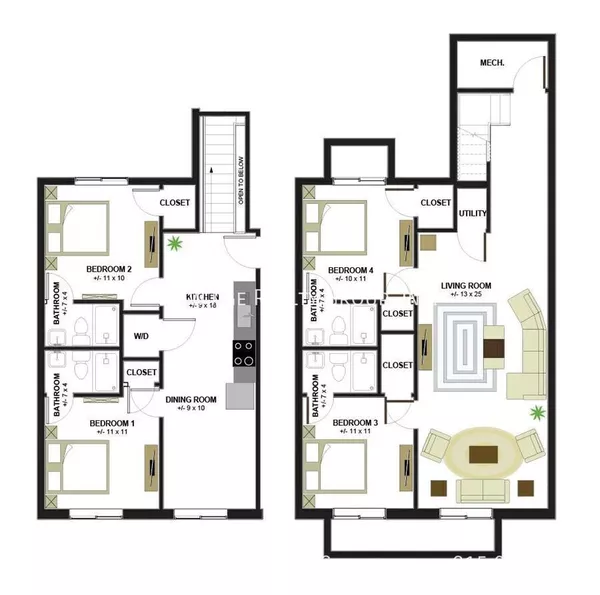 4 bedrooms apartment for rent in Manuta - West Philadelphia, Philadelphia