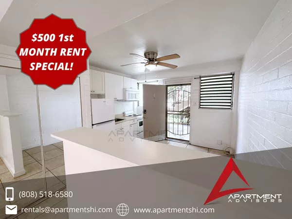 Studio Apartment for rent in Waikiki - Waikiki-Diamond Head, Honolulu
