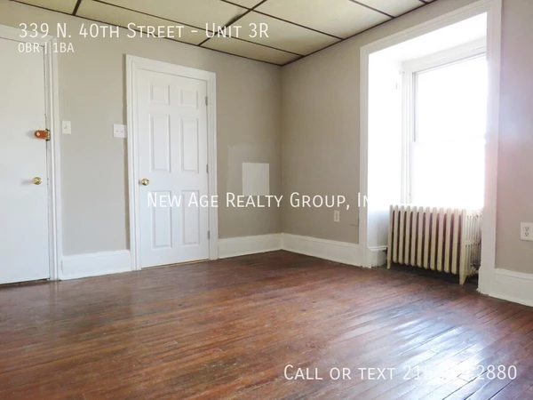 Studio Apartment for rent in West Powelton - West Philadelphia, Philadelphia