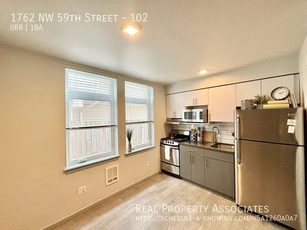 Studio Apartment for rent in Ballard - North Seattle, Seattle